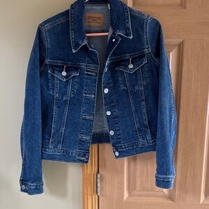 Levi Strauss Women’s Denim Jacket with Button Closure.